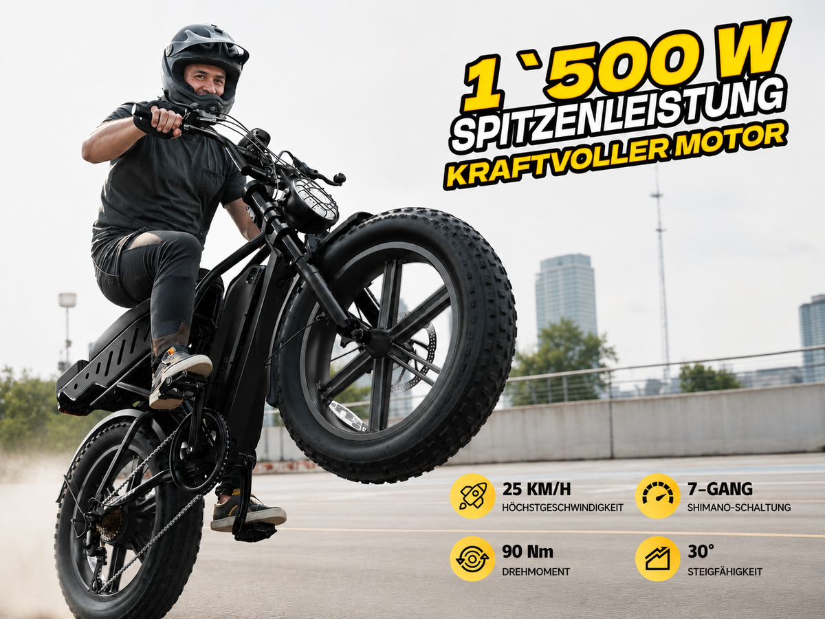 X9 Ultra Motorleistung und Fahrdaten