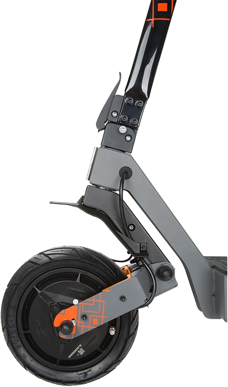 KuKirin G4 Ultra Federung und 11-Zoll-Reifen bei eRides.ch