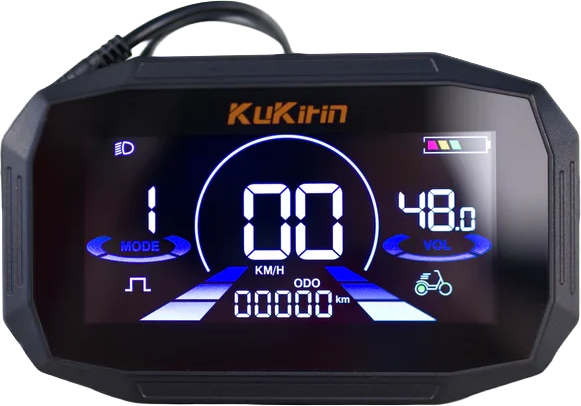 KuKirin G2 Max LCD-Display und Beleuchtung
