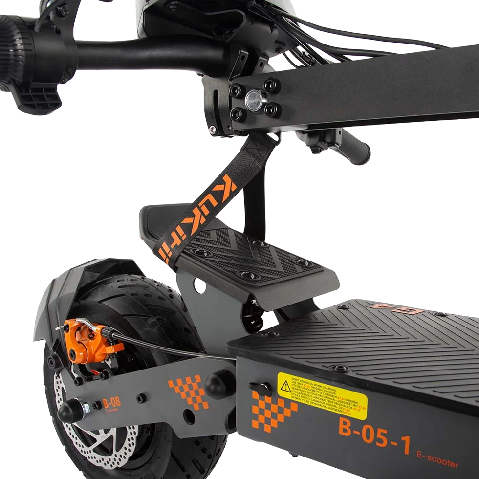 KuKirin G4 2026 – Halterung und hinteres Trittbrett