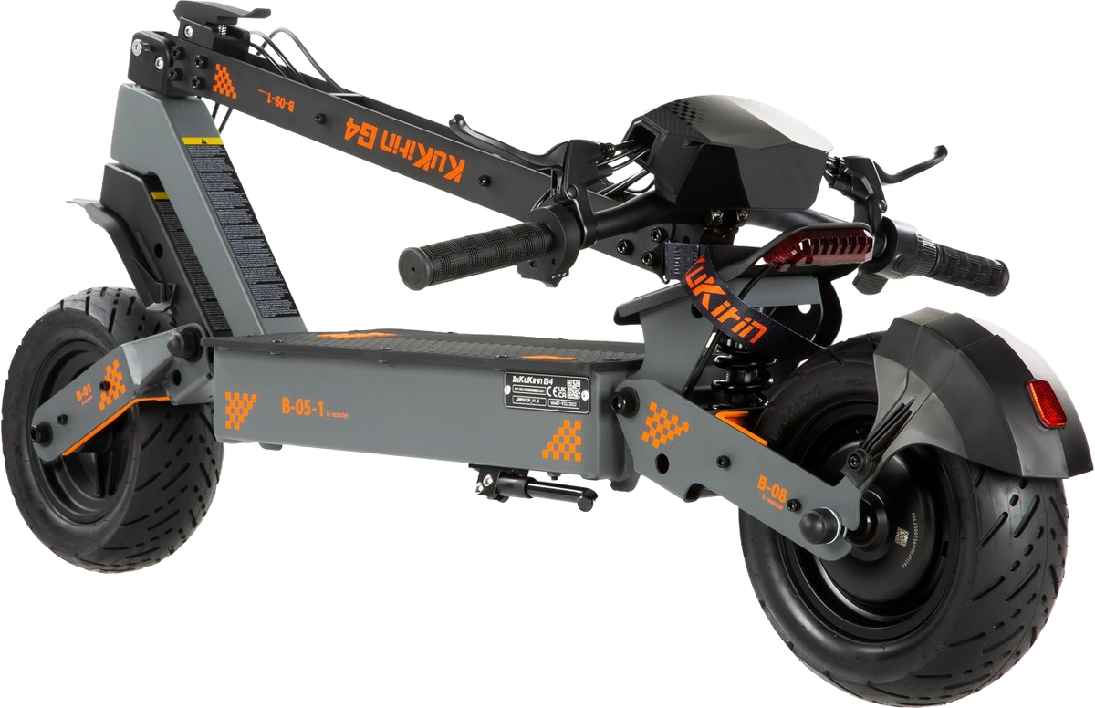 KuKirin G4 2026 – Heck und Hinterradfederung