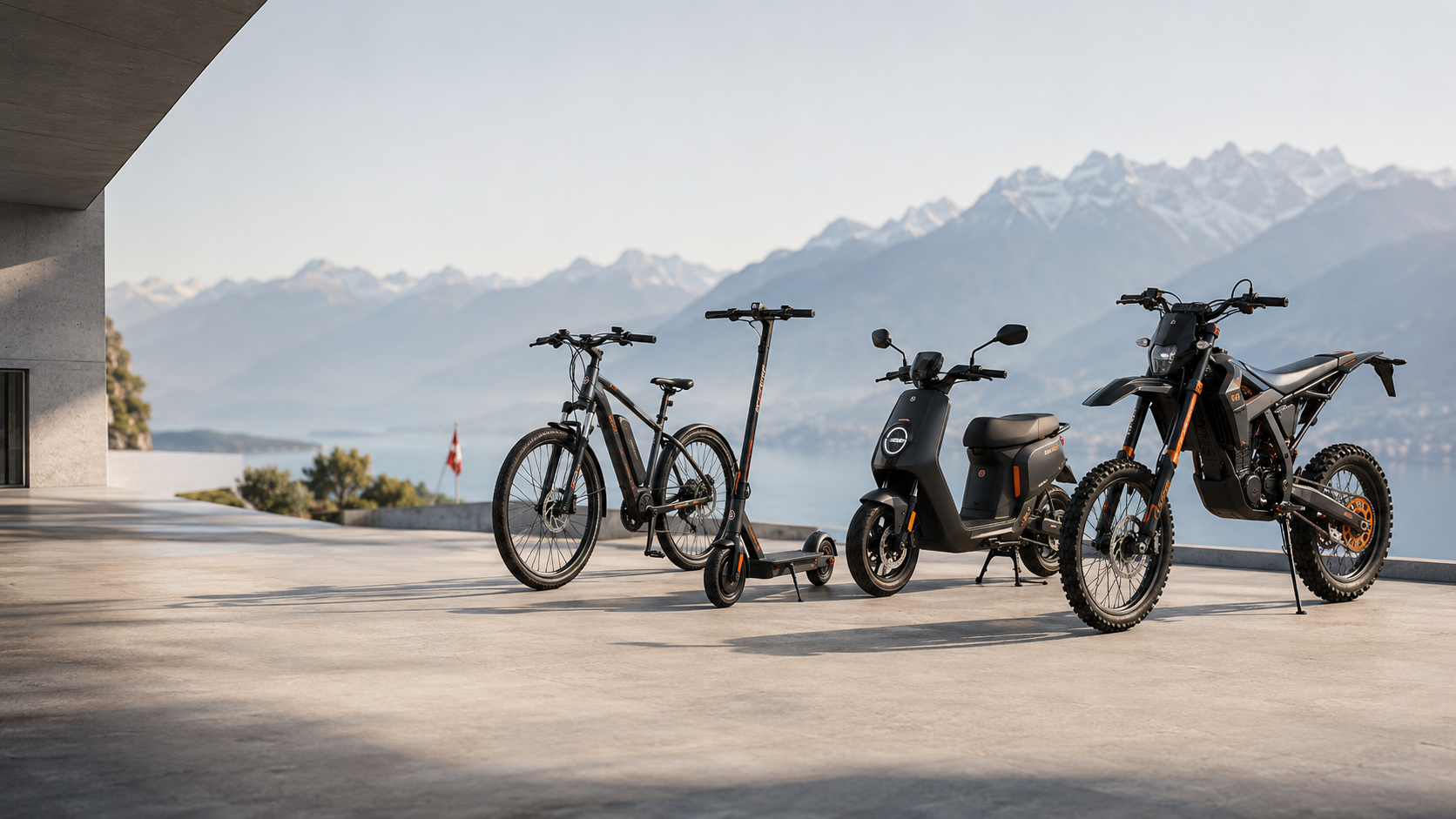 eBikes, eTrottinetts, eScooter und Elektromotorräder bei eRides.ch