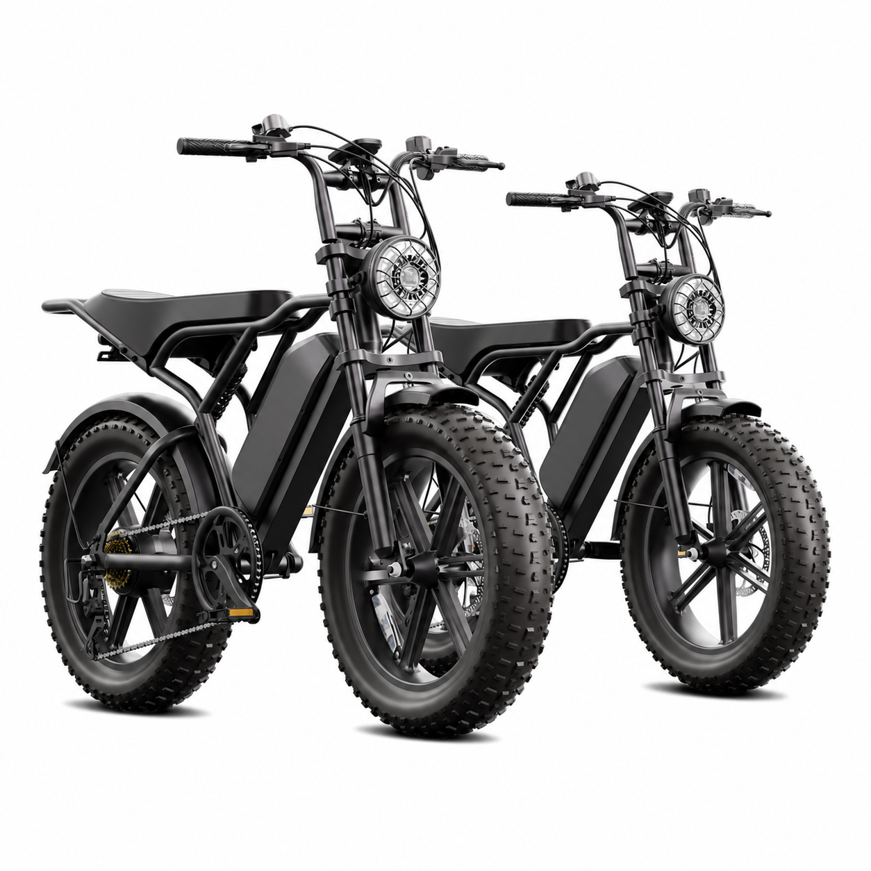Mehrere eRides R002 Urban Cruiser ohne Fremdmarken